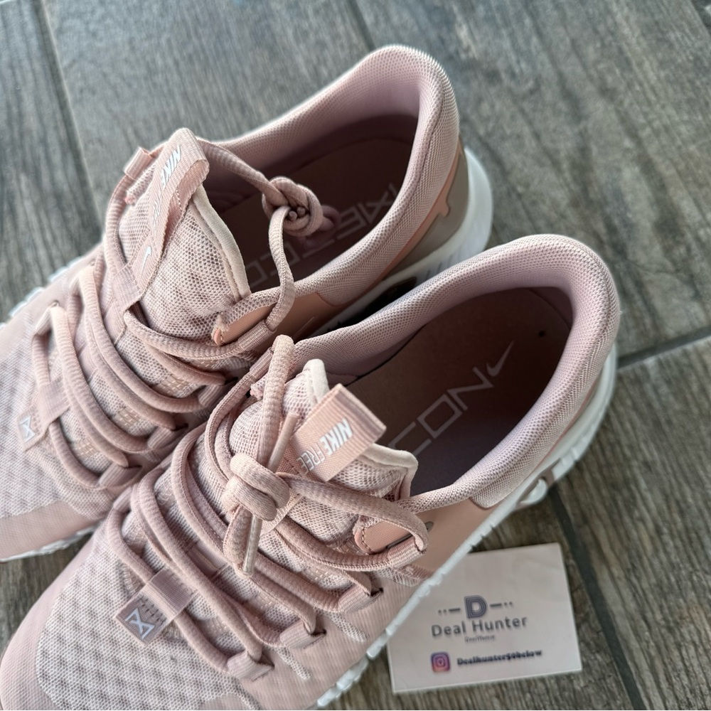 Brand New Nike Free Metcon 5 Women's Workout Shoes “Pink Oxford” - Picture 7 of 12